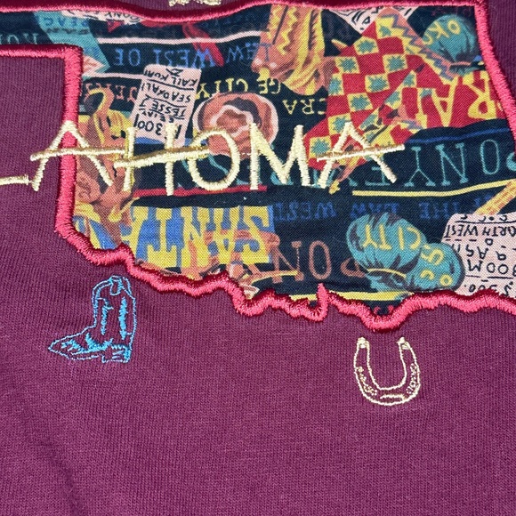 Vintage Embroidered Oklahoma Destination Shirt
On a ‘93 Marina Tag - Picture 6 of 6
